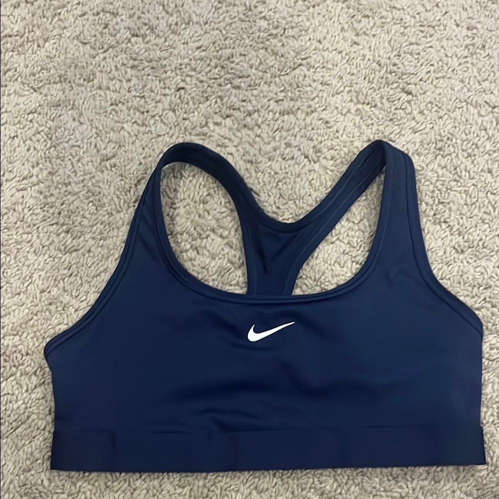 Nike Blue Racerback Sports Bra
